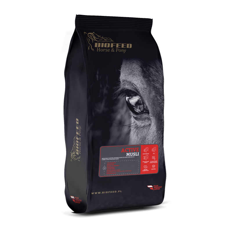 BIOFEED Horse & Pony Active Musli 20 kg BIOFEED Horse & Pony Active Musli 20 kg