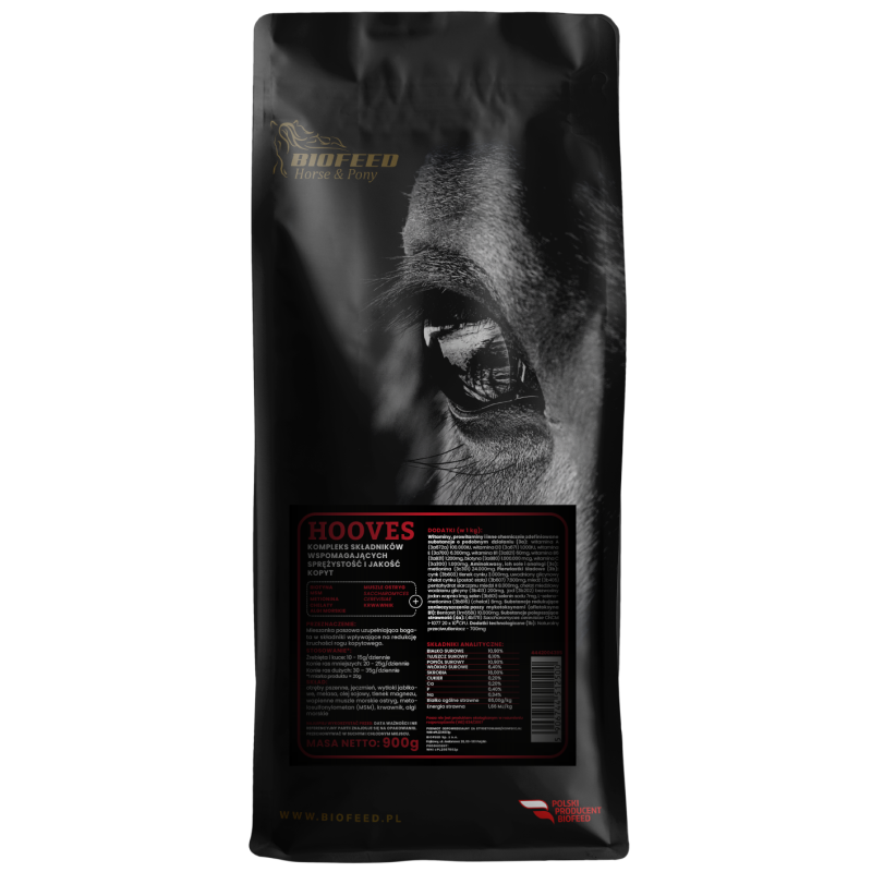 BIOFEED Horse & Pony Hooves 900 g (stabilopack) BIOFEED Horse & Pony Hooves 900 g (stabilopack)
