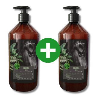 ZESTAW: BIOFEED Horse & Pony Hemp Oil 2 x 1 l