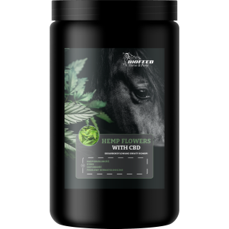 BIOFEED Horse & Pony Hemp Flowers with CBD 300 g (słoik PET)