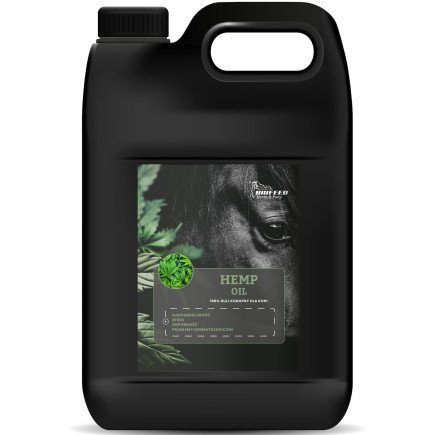 Olej konopny dla koni BIOFEED Horse & Pony Hemp Oil 4,5 l