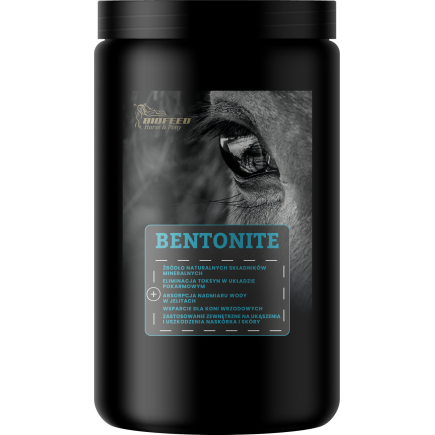 BIOFEED Horse & Pony Bentonite 900 g (słoik PET)