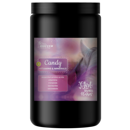 BIOFEED Horse & Pony Candy Vitamins & Minerals 900 g (słoik PET)