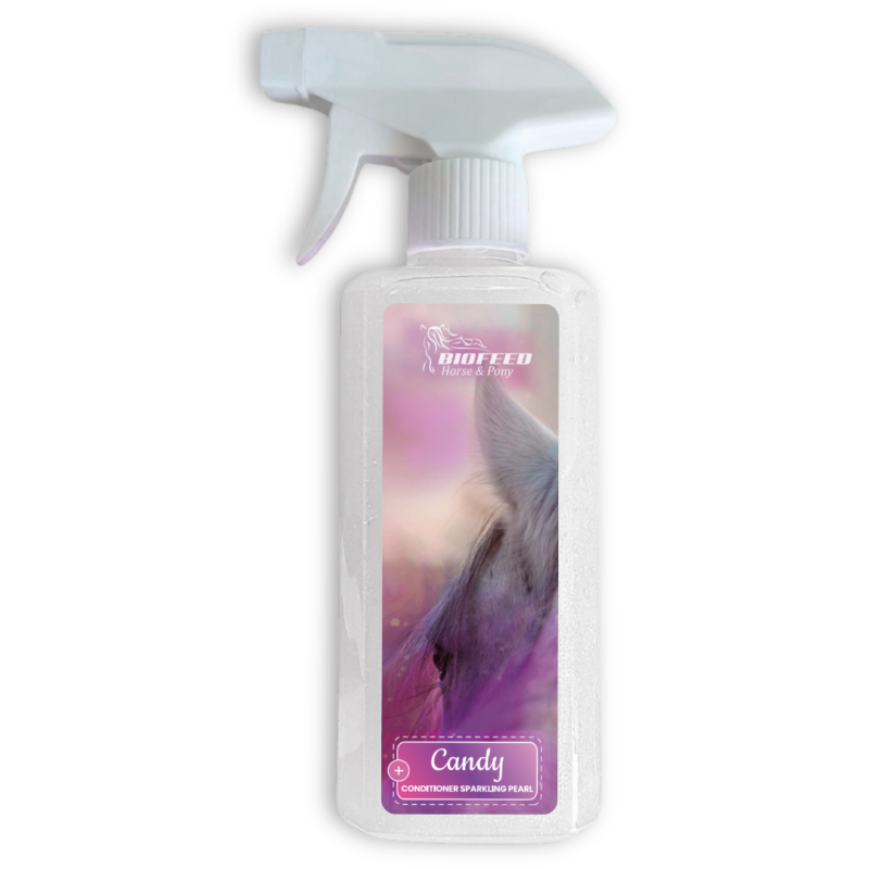 Odżywka z miką BIOFEED Horse & Pony Candy Conditioner Sparkling Pearl 300 ml Odżywka z miką BIOFEED Horse & Pony Candy Conditioner Sparkling Pearl 300 ml