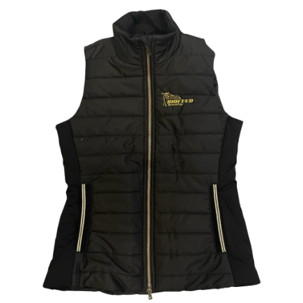 Pikowana kamizelka TORPOL z logo BIOFEED Horse & Pony (damska)