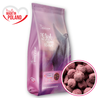 BIOFEED Horse & Pony Candy Cookies Raspberry & Strawberry with beetroot 900 g