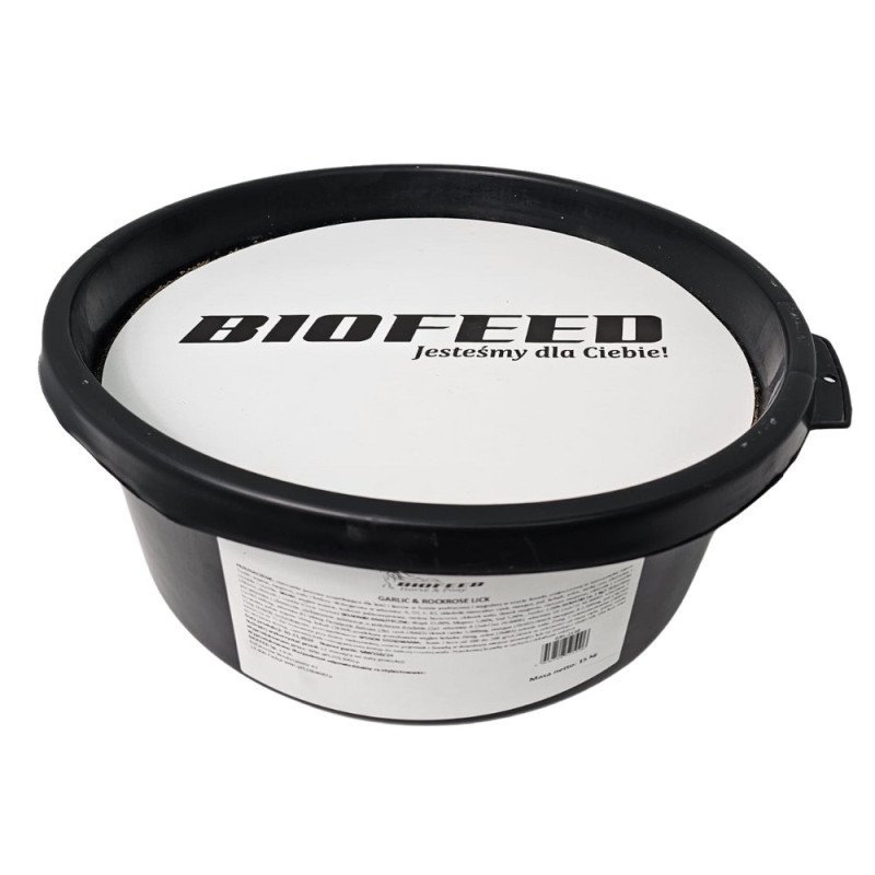 Lizawka czosnkowa BIOFEED Horse & Pony Garlic & Rockrose Lick Lizawka czosnkowa BIOFEED Horse & Pony Garlic & Rockrose Lick