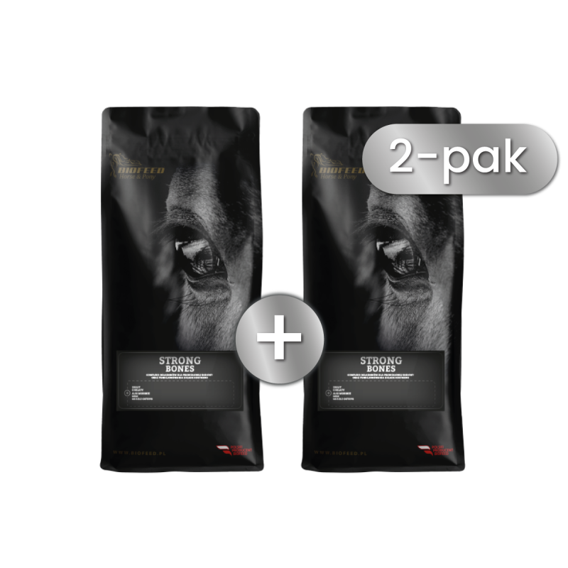 ZESTAW: BIOFEED Horse & Pony Strong Bones 2x 25 kg